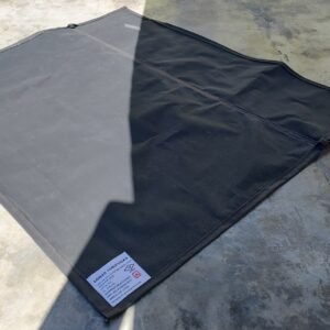 Lona Ignifuga de algodón negro