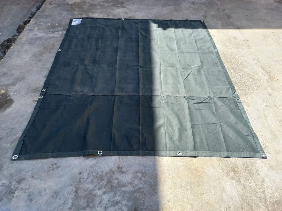 Lona Ignifuga De Algodon Negro Marca BLOSBIT 5574124237 1