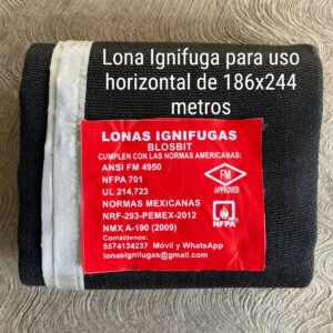 Lona Ignifuga para uso horizontal