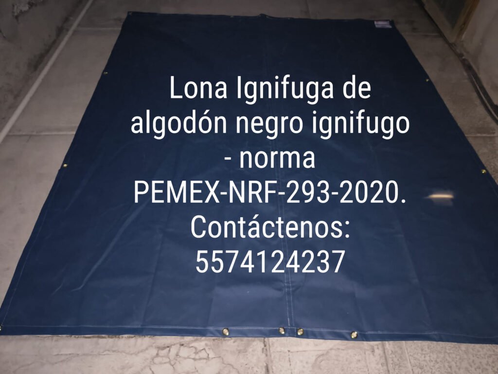 Lonas ignifugas de algodón Arthur Fire - tiempo de Entrega Inmediato - Envíos a todo México - 5574124237