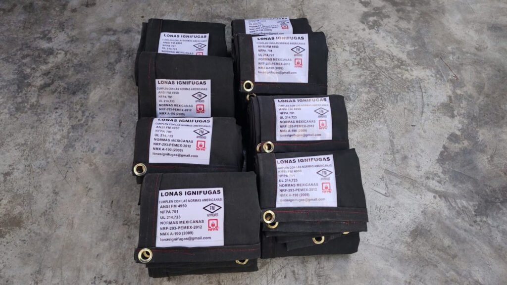 Lonas ignifugas de algodón Arthur Fire - tiempo de Entrega Inmediato - Envíos a todo México - 5574124237